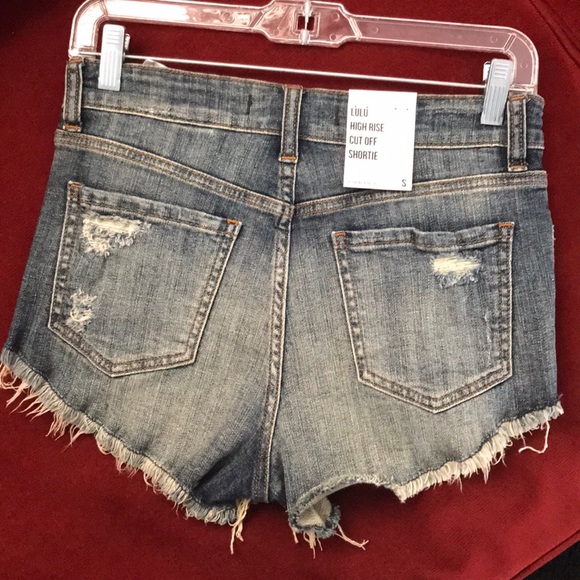 High Ride Denim Shorts - Picture 4 of 4